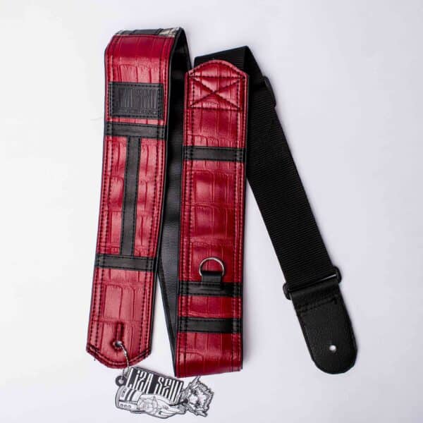 Strap: Studded Wild Red