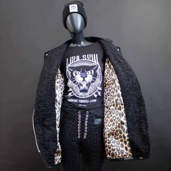 Handmade Coat: Leo Leather Fringe - Gr.L – Bild 15