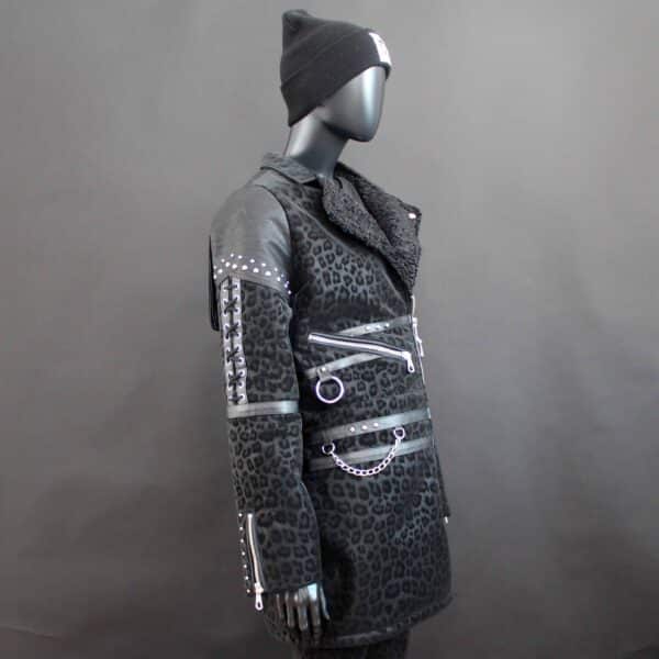 Handmade Coat: Leo Leather Fringe - Gr.L – Bild 4
