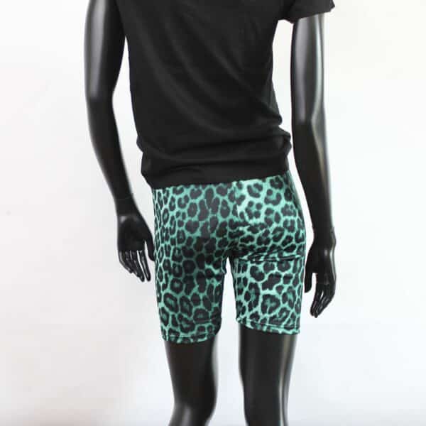 Handmade Shorts: Lace-Up Turquoise Wild – Bild 3