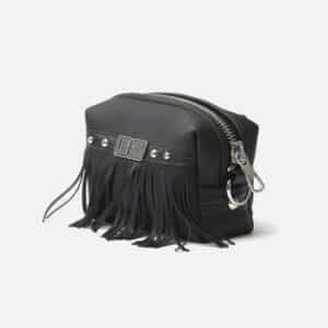 Gürteltasche / Mäppchen- Black Fringes