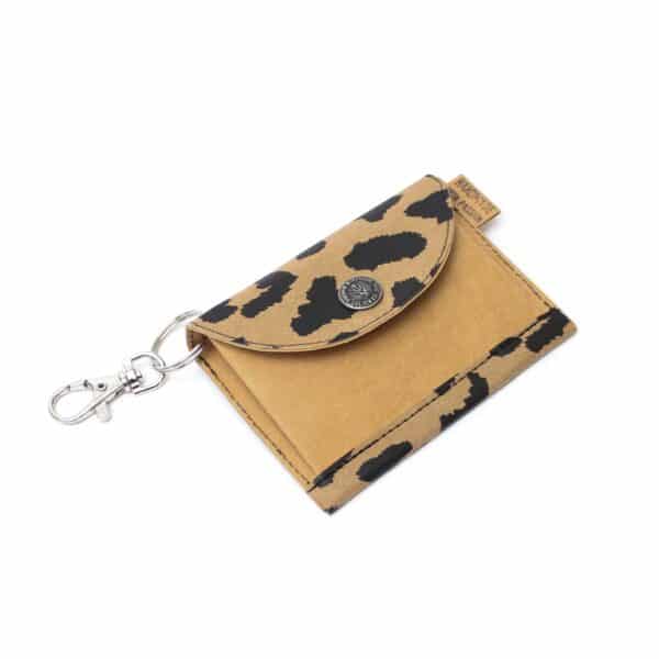Mini Portemonnaie: Brown Leopard