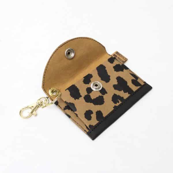 Mini Portemonnaie: Golden Leopard – Bild 5