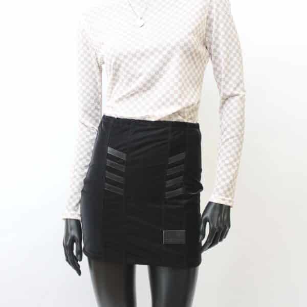 Stretch Skirt: Smooth Velvet Leather (V) – Bild 12