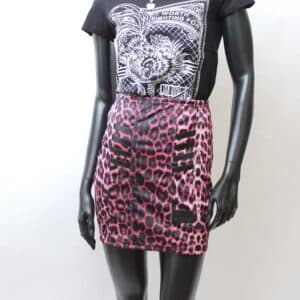 Stretch Skirt: Wild Pink