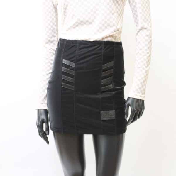 Stretch Skirt: Smooth Velvet Leather (V) – Bild 6