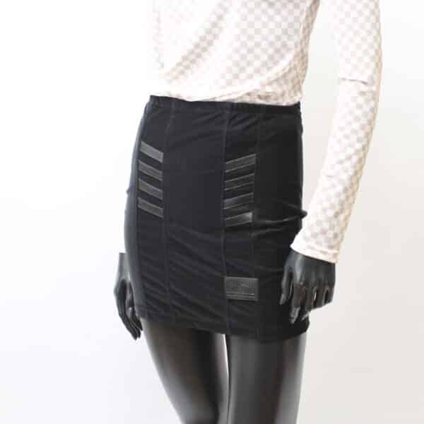 Stretch Skirt: Smooth Velvet Leather (V) – Bild 5