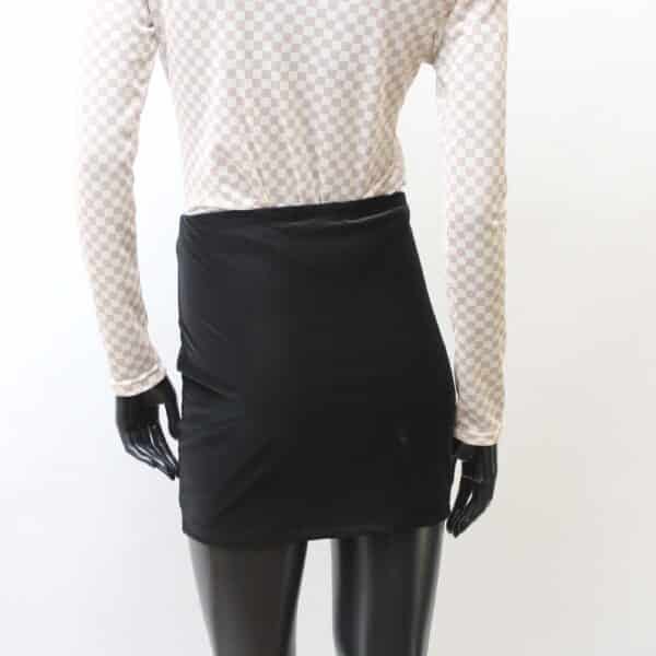 Stretch Skirt: Smooth Velvet Leather (V) – Bild 3