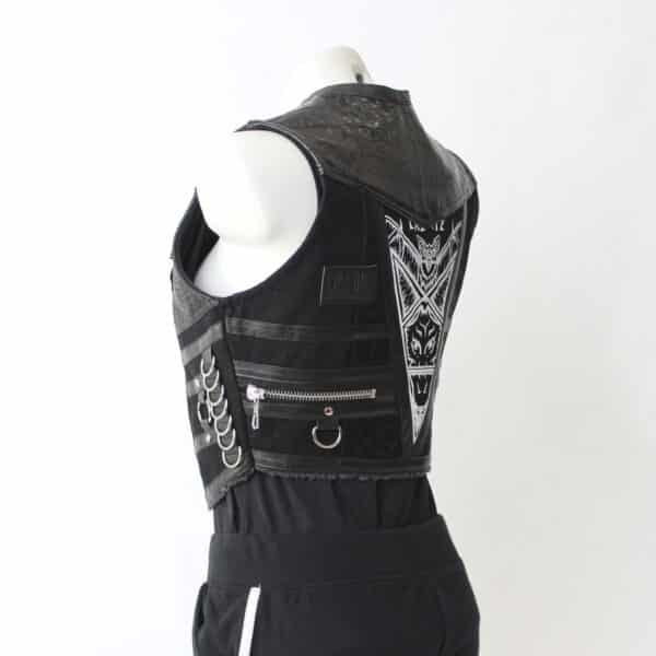 Jeansweste: Gr.XS- Black Wild Zip – Bild 6