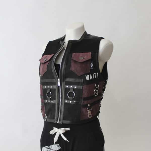 Jeansweste: Gr.S-M - Don't Wait