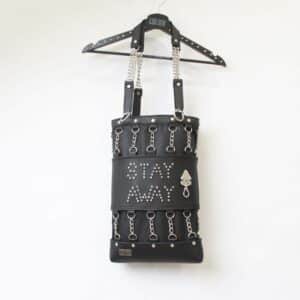 Studded Bag- STAY AWAY