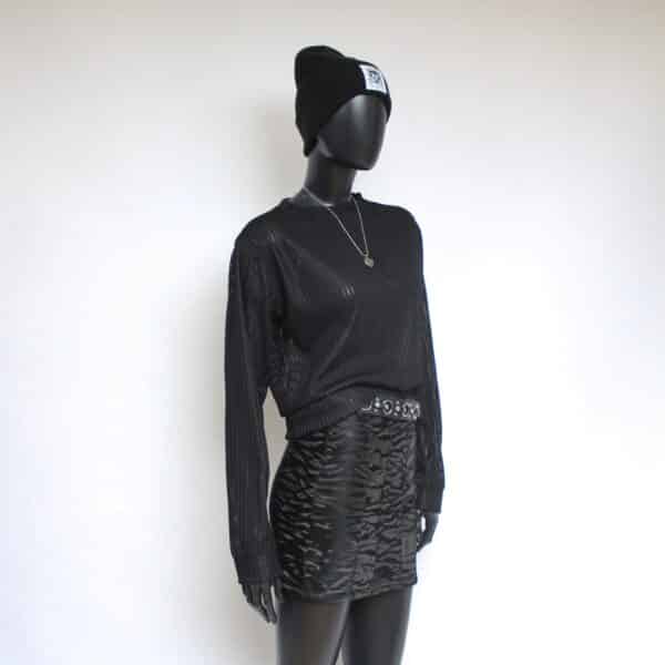 Handmade Sweater Translucent Stripes – Bild 2