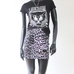 Stretch Skirt: Lilac Leo