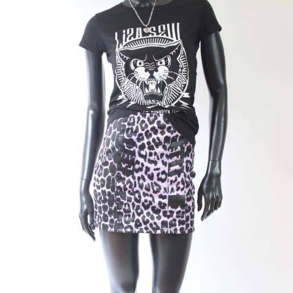 Stretch Skirt: Lilac Leo