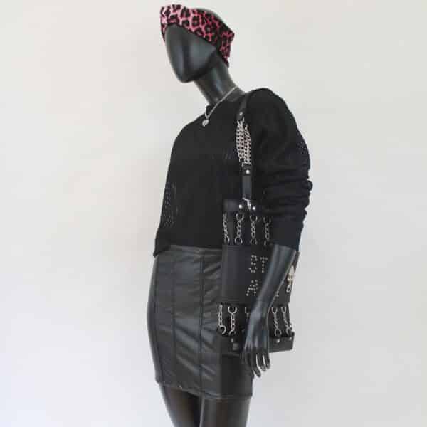 Stretch Skirt: Classic Leather (V) – Bild 2