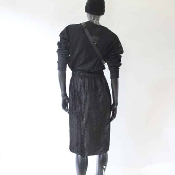 Plissee Skirt: Black Leo – Bild 5