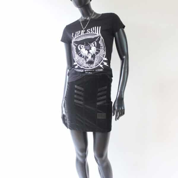Stretch Skirt: Smooth Velvet Leather (V) – Bild 16