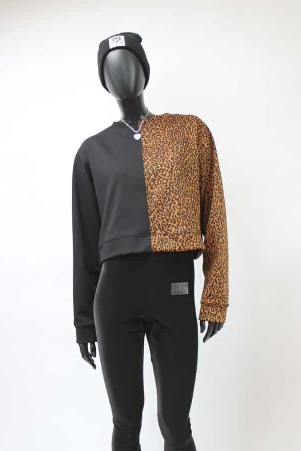 Handmade Sweater Jacquard Split Gr.XS – Bild 9