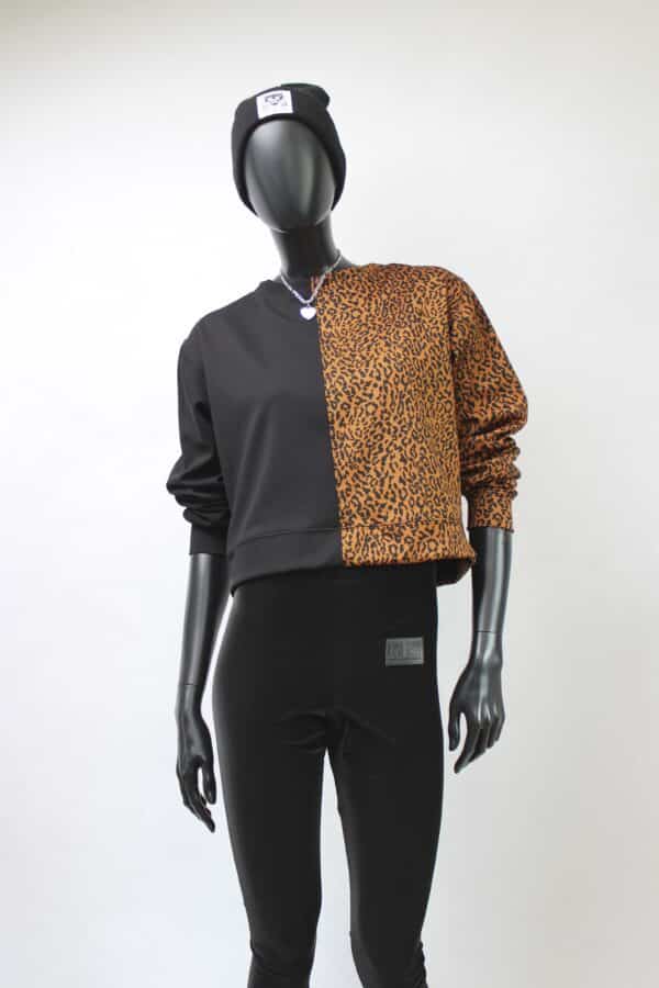 Handmade Sweater Jacquard Split Gr.XS – Bild 8