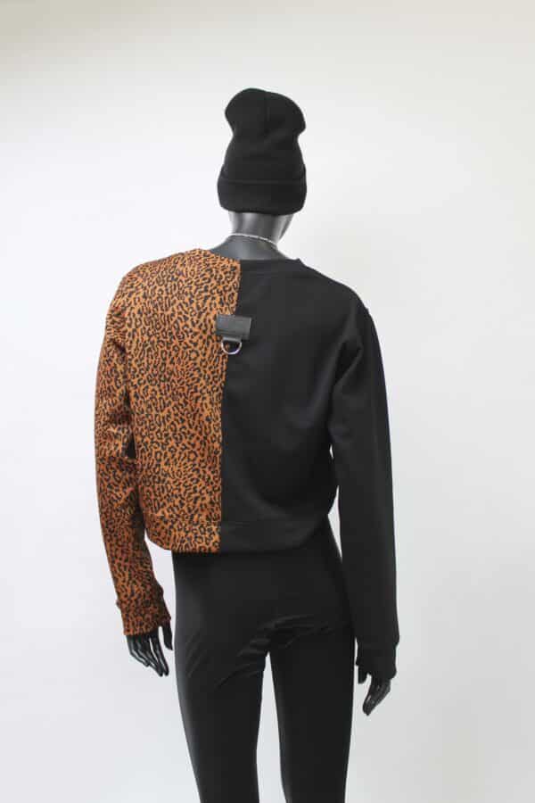Handmade Sweater Jacquard Split Gr.XS – Bild 4