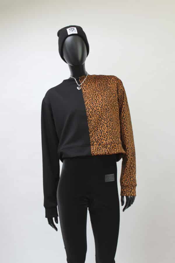 Handmade Sweater Jacquard Split Gr.XS – Bild 2