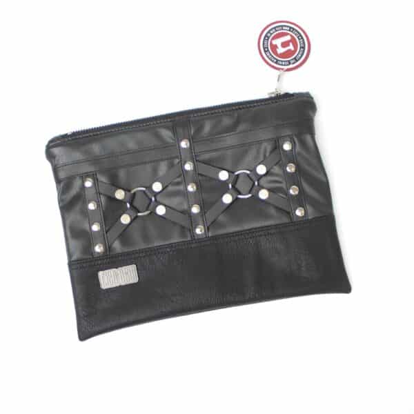 Kosmetiktasche/ Mäppchen: Studded Black – Bild 5