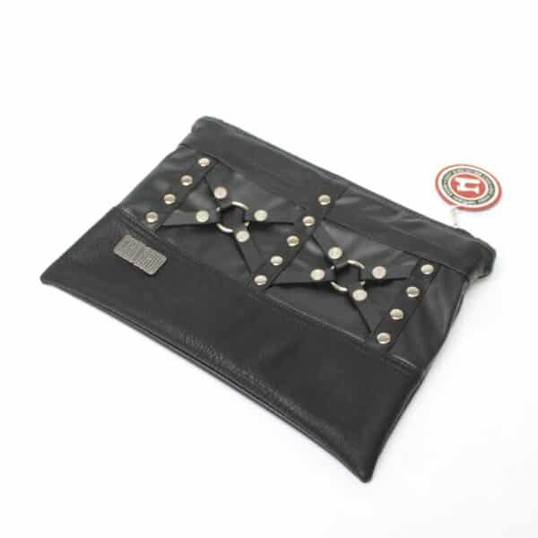 Kosmetiktasche/ Mäppchen: Studded Black