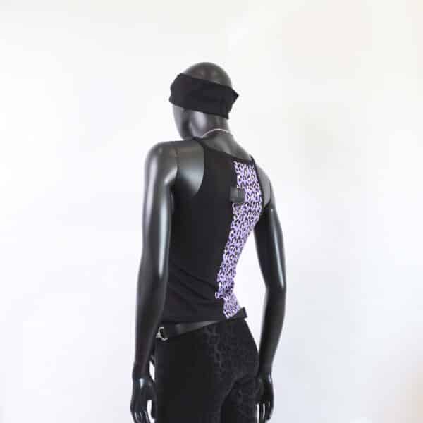 Handmade TankTop: Lilac Wild Split – Bild 5
