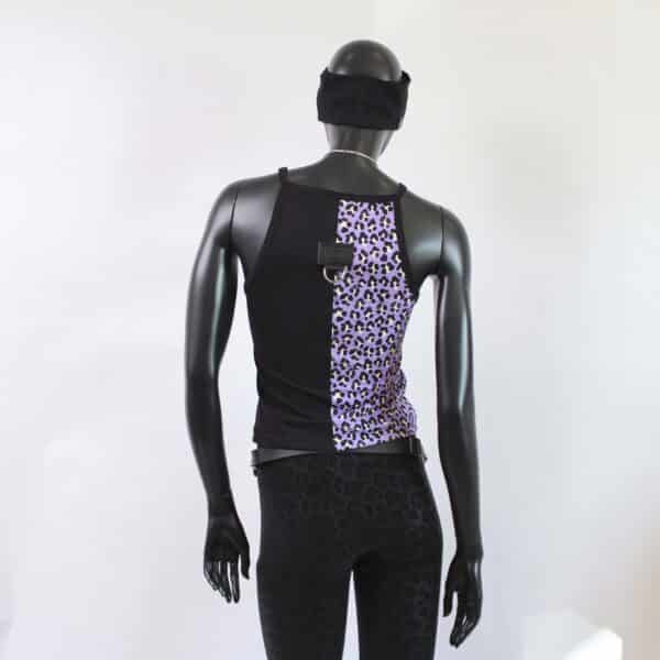 Handmade TankTop: Lilac Wild Split – Bild 4