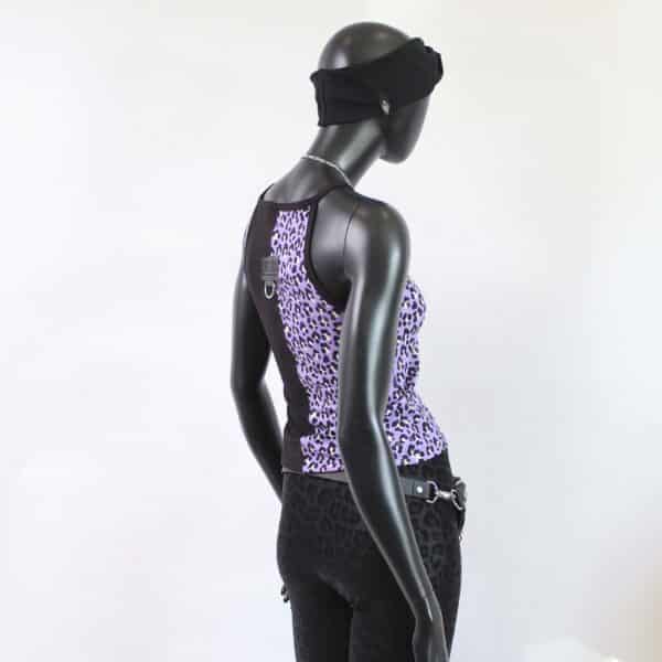 Handmade TankTop: Lilac Wild Split – Bild 3