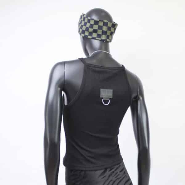 Handmade TankTop: Black Rib – Bild 2