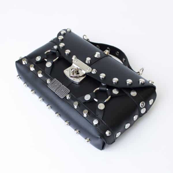 Studded Small Bag: Smooth Circles – Bild 4