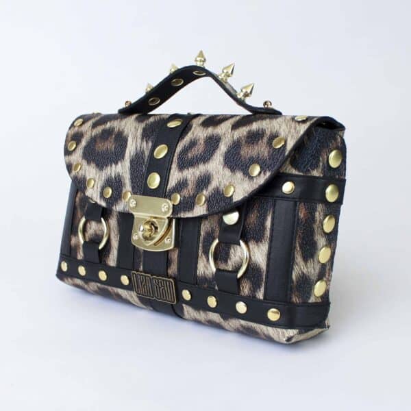 Studded Small Bag: Golden Wild – Bild 4