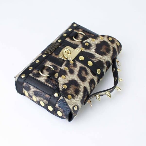Studded Small Bag: Golden Wild – Bild 5