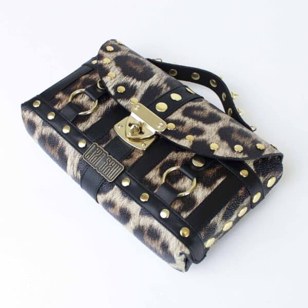 Studded Small Bag: Golden Wild – Bild 3