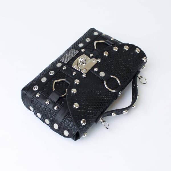 Studded Small Bag: Croc Hearts – Bild 5