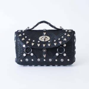 Studded Small Bag: Arrows & Circles