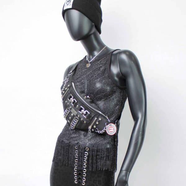 Handmade singlelayer TankTop: Tiger Fringes – Bild 17