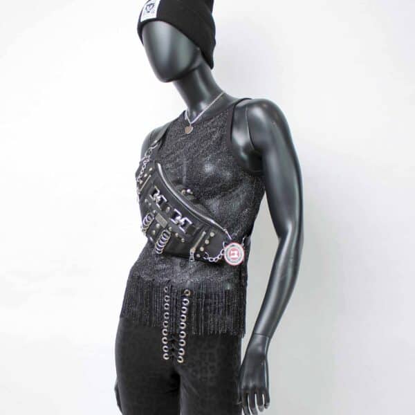 Handmade singlelayer TankTop: Tiger Fringes – Bild 16