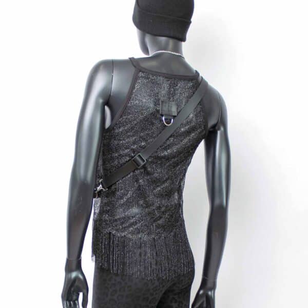 Handmade singlelayer TankTop: Tiger Fringes – Bild 12
