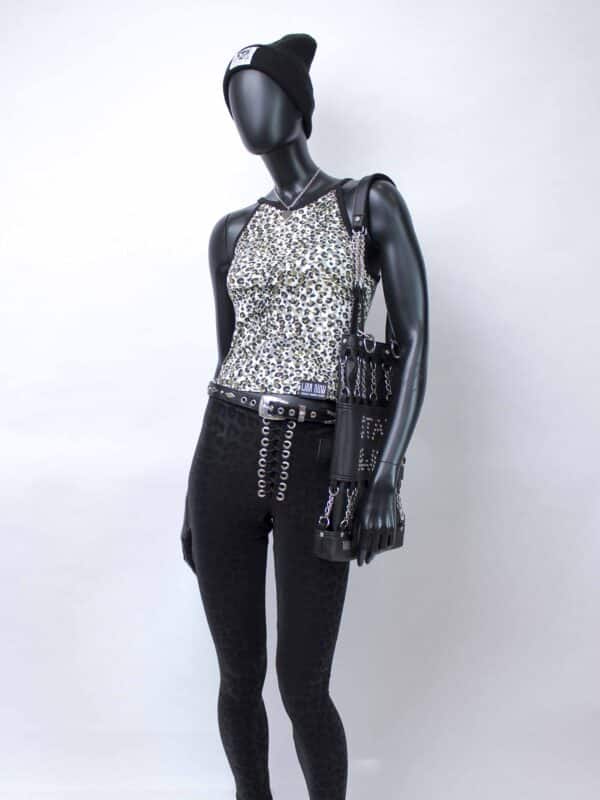 Handmade TankTop: Greenish Wild Rib – Bild 10