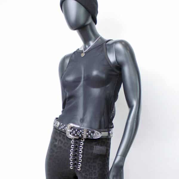 Handmade singlelayer TankTop: Fishnet