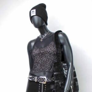 Handmade doublelayer TankTop: Wild Rib Mesh