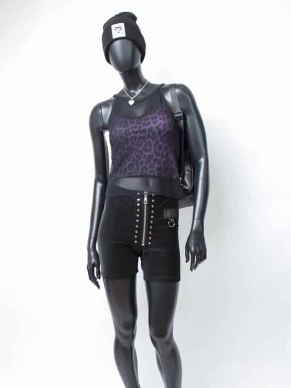 Handmade doublelayer TankTop: Violet Wild Mesh – Bild 2
