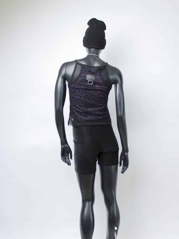 Handmade doublelayer TankTop: Violet Wild Mesh – Bild 4