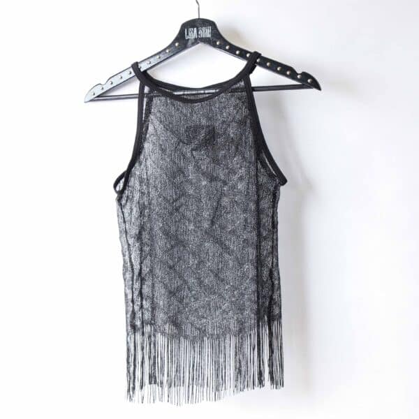 Handmade singlelayer TankTop: Tiger Fringes – Bild 9