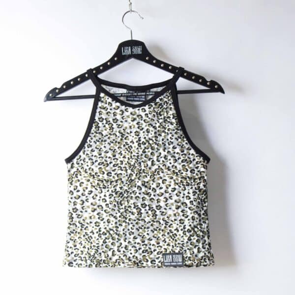 Handmade TankTop: Greenish Wild Rib – Bild 6