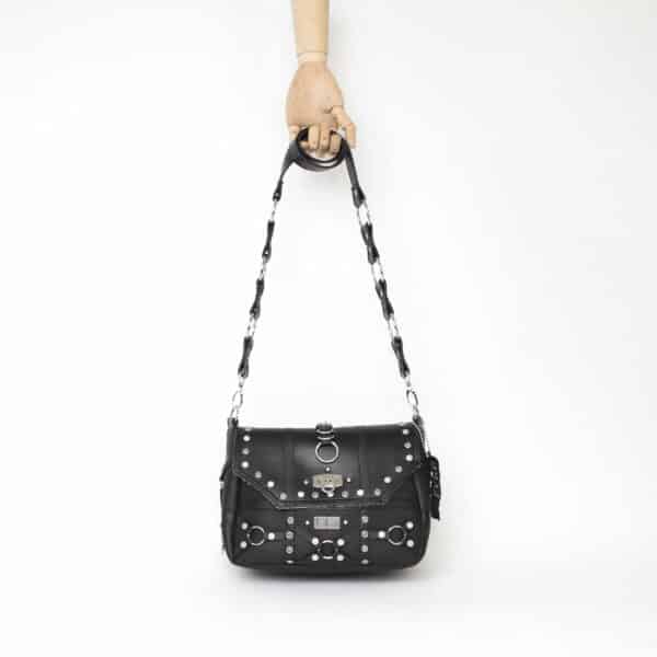 Handmade Purse: Black Studs