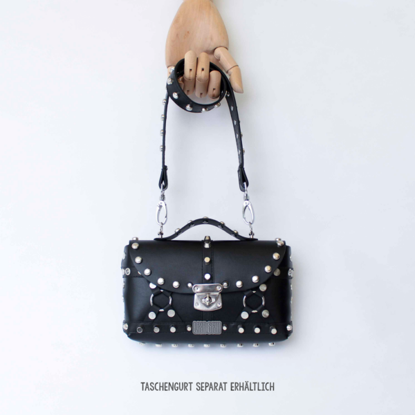 Studded Small Bag: Smooth Circles – Bild 2
