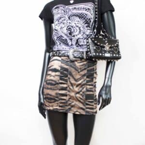 Stretch Skirt: Tiger